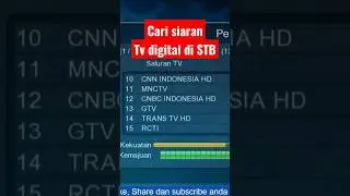 cari siaran tv digital pakai STB