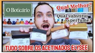 Tudo Sobre os ACETINADOS ELYSEE Valem a Pena? Substituem o Perfume? QUAL MELHOR?