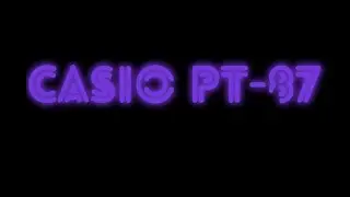 Casio PT-87 (Multitrack Demo)