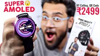 I Used ₹2499 *SUPER-AMOLED* Display Smartwatch - FireBoltt Apollo 2