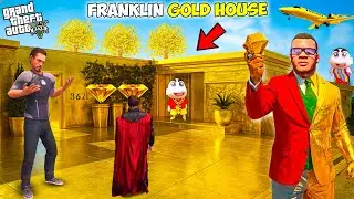 Franklin Made And Tested Gold House With Avengers In GTA 5 !
