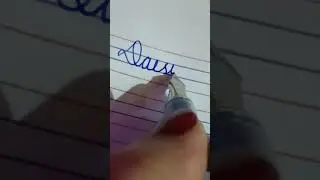 flower name #cursive writing #shorts #ytshorts  #writing #clips #feed