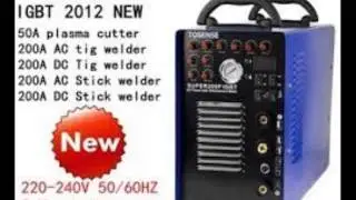 Lotos Technology NC FXDR KJUX CT520D 50 amps Plasma Cutter 200 amps Tig Welder and 200 amps Stick We