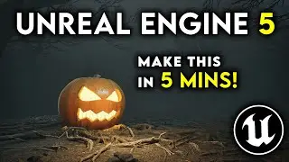 Unreal Engine 5 Beginner Tutorial: Create a Spooky Halloween Environment