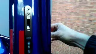 VSE Locks4vans deadbolts fitted onto 2018 Ford transit
