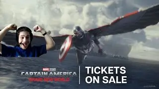 Captain America: Brave New World | New footage REACTION!!