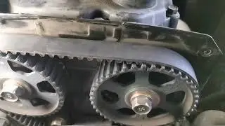Kia rio triger değişimi ve sente işaretleri timing belt