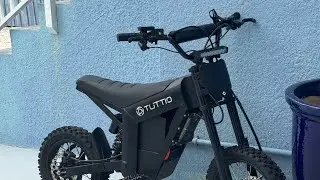 Riding my tuttio around town.
