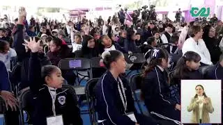 Presentación del Programa 1, 2, 3 Por Mi en la Escuela Matilde Acosta | Capital 21