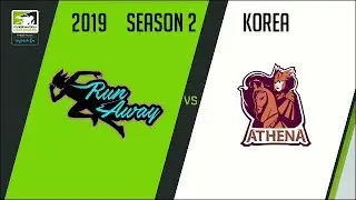 RunAway vs Meta Athena (Part 1) | OWC 2019 Season 2: Korea