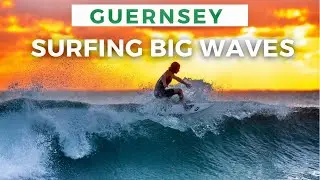 Stunning Waves At Vazon Bay Guernsey | Channel Islands