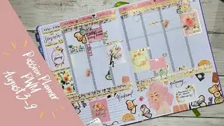 PLAN WITH ME | Passion Planner | August 3-9 | That Pixie Planner Life