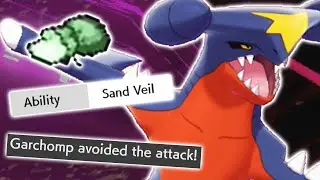 ЯРКАЯ ПУДРОВАЯ ПЕСОЧНАЯ ВУАЛЬ GARCHOMP...