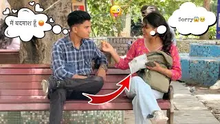 Prank on random girl ￼😜 video best reaction || Prankstar Vinod￼
