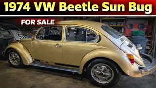 1974 VW BEETLE SUNBUG FOR SALE - VERY CLEAN & DONE THE RIGHT WAY - #vwbeetle #sladesbeetle #vwbug