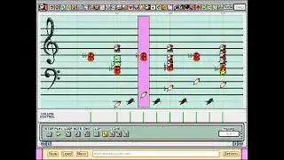 Super Mario Paint Composer - Hidden Waterfalls (Crystal Caves) from Donkey Kong 64