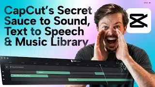 How to Master Music Library and Text to Speech | Online Video Editing | CapCut