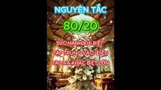 NGUY&Ecirc;N TẮC 80/20 JIM ROHN II SỨC MẠNH TIỀM THỨC II LUẬT HẤP DẪN #jimrohn #phattrienbanthan