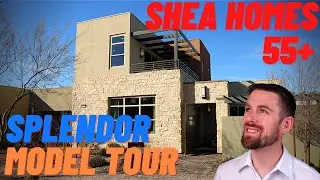 Shea Homes Splendor Model Tour at Trilogy in Summerlin Las Vegas Nevada 55+ Community