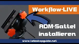 ADM Sattel bei Celestron AVX installieren