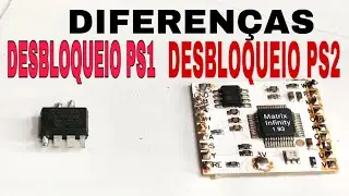 DIFERENÇAS DO DESBLOQUEIO DO PS1 E DO PS2!