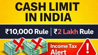 Income Tax Cash Rules 2026 II Rs 10,000 vs Rs 2 Lakh Cash Limit II Big Mistake II Penalty 100%