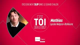 D&eacute;couvrez la Classe Pr&eacute;pa aux grandes &eacute;coles fili&egrave;re PTSI du lyc&eacute;e Ni&eacute;pce-Balleure avec Mathias BERT