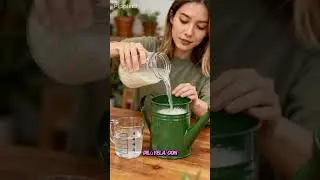 C&Oacute;MO USAR AGUA DE ARROZ EN PLANTAS (TRUCO NATURAL)#plantas #huertoencasa #jardin #plants #suculentas