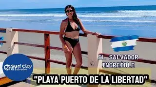 UNA JOYA ESCONDIDA en LA LIBERTAD 🇸🇻 EL SALVADOR | PLAYA el OBISPO 🌊