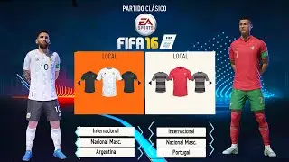 😍 INCREIBLE ESTE NUEVO MOD PARA FIFA 16 ANDROID CON SELECCIONES Y UNIFORMES ACTUALIZADOS 2022/23🔥
