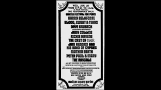(Jimi Hendrix) Band Of Gypsys _Winter Festival For Peace_ live in NY 28 01 1970