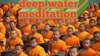15 minute deep water meditation, positive energy rilaxing piano music, and soul music, yoga music,