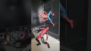 Spiderman e Deadpool Mafex