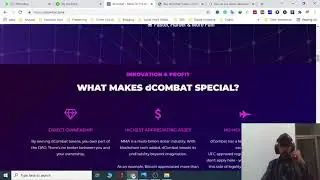 dComBat Zone platform overview with first MMA built in DAO
