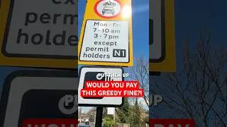 Should I pay it? #london #fine #driving #council #restrictions #parking #londonlife #shorts