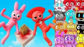 OC & SPRUNKI RAGDOLLS VS SPIKE TRAP!