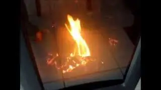 Test chauffage bois compressé - Test compressed wood heating