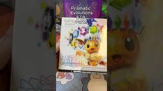 Prismatic Evolutions ETB Opening! #pokemon #pokemoncards #pokemontcg #prismaticevolutions