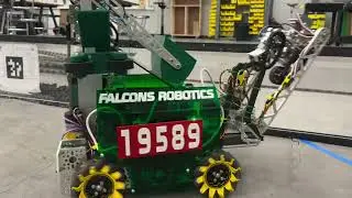 Team 19589 Falcons Robotics - Green, Robot Reveal Video for the 24-25 season IN TO THE DEEP