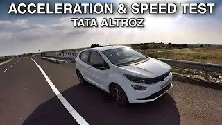 TATA Altroz 1.2L Petrol |Acceleration & Speed test |Mileage |Best fun to drive car |SAFEST HATCHBACK