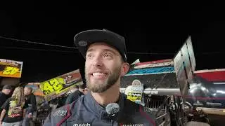 Tanner Thorson discusses his High Limit victory at Lernerville Speedway, the relief after the win