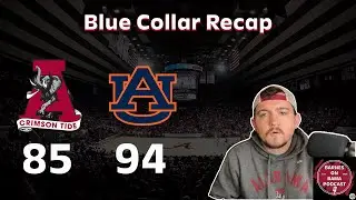 Alabama Can't Overcome Poor Shooting and Drop Game versus Auburn