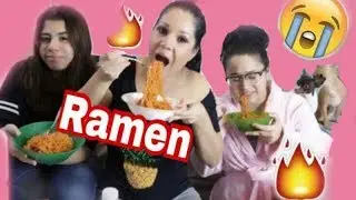 PROBANDO RAMEN MAS PICANTE CON MIS NINAS RD/yanerismakeup