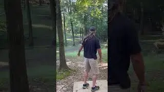 Park Job #discgolf #ace #nature #shorts