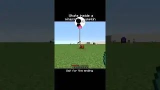Whats inside a minecraft pumpkin #MineCraft #gaming #minecrafthacks #minecraftbedrock #minecraftja