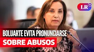 DINA BOLUARTE evita pronunciarse sobre VIOLACIONES sexuales a menores AWAJÚN y WAMPIS | #LR