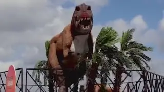 Jurassic Quest Drive Thru at Cedar Park's H-E-B Center | FOX 7 Austin