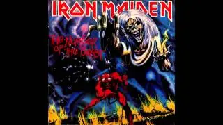 Iron Maiden - Number of the Beast Guitar Backing Track (No Guitars)
