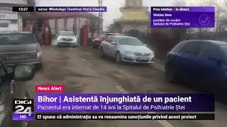 O asistentă din Bihor a fost înjunghiată în spate de un pacient - Digi24