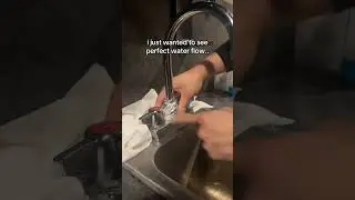 Я просто хотел увидеть идеальный поток воды.